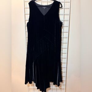Lafayette 148 New York Black Velvet Maxi Dress